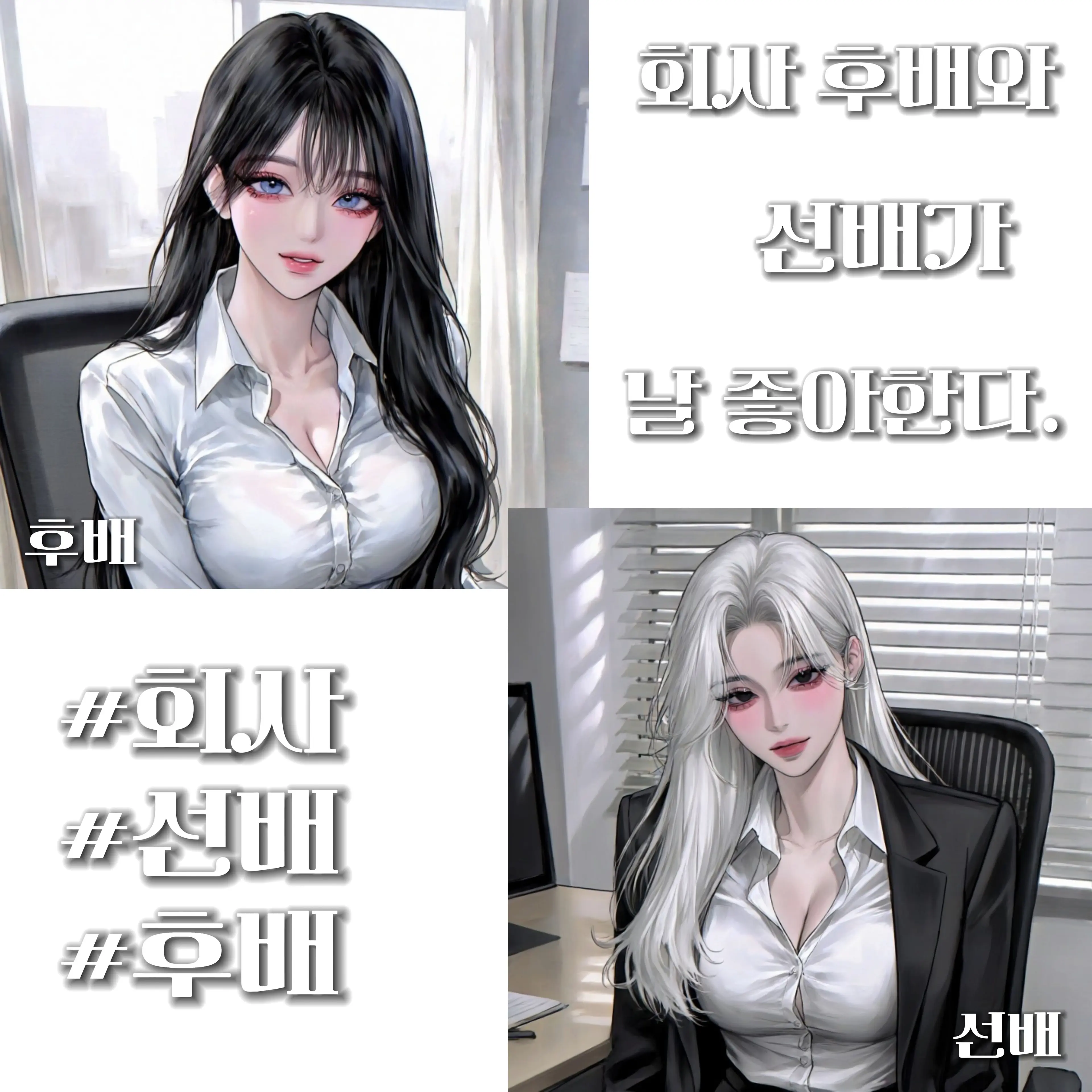 IDPN의 한소연 & 백효린