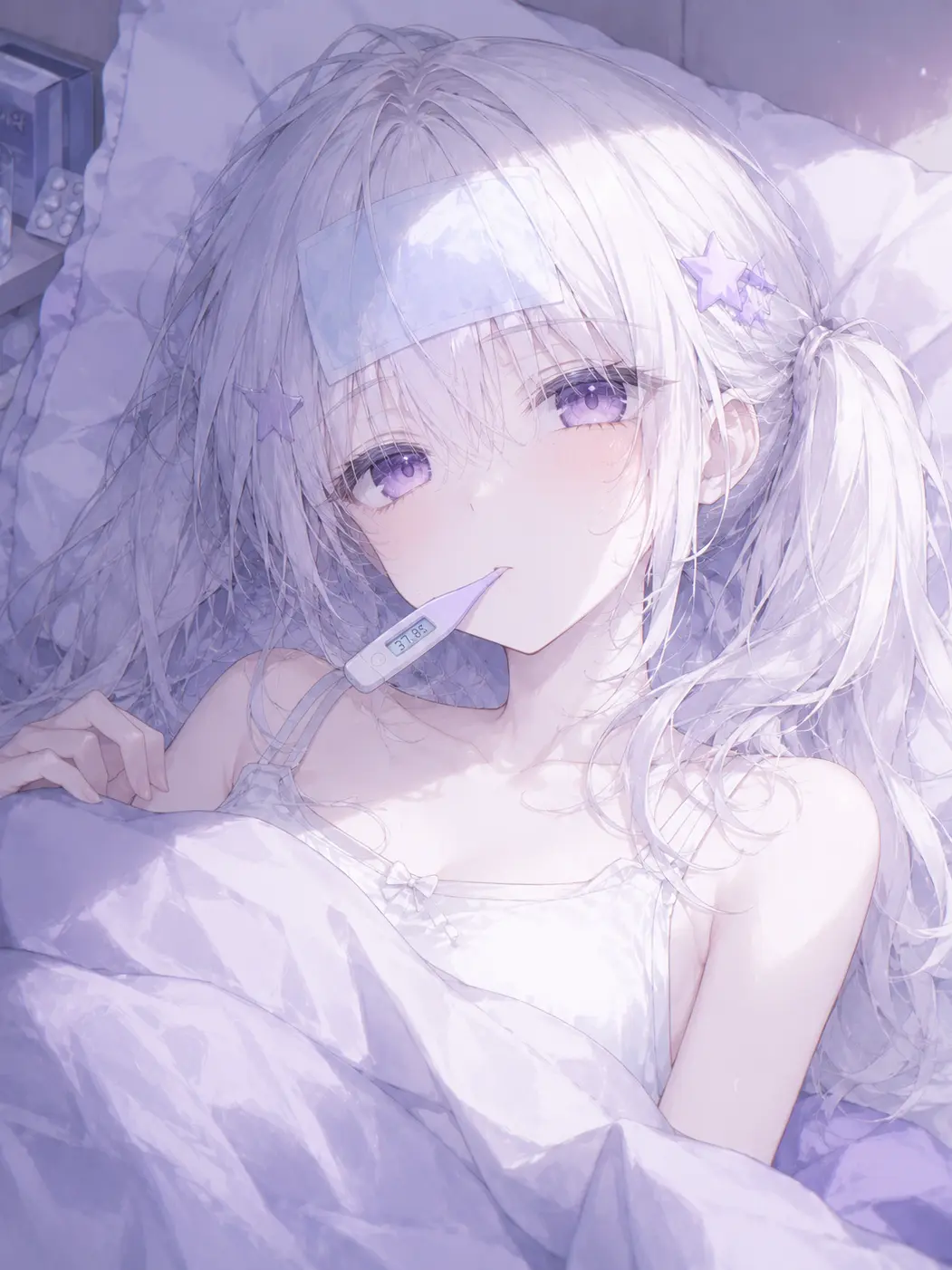 CUTE_1004_4647의 감기에 걸린 {{user}}