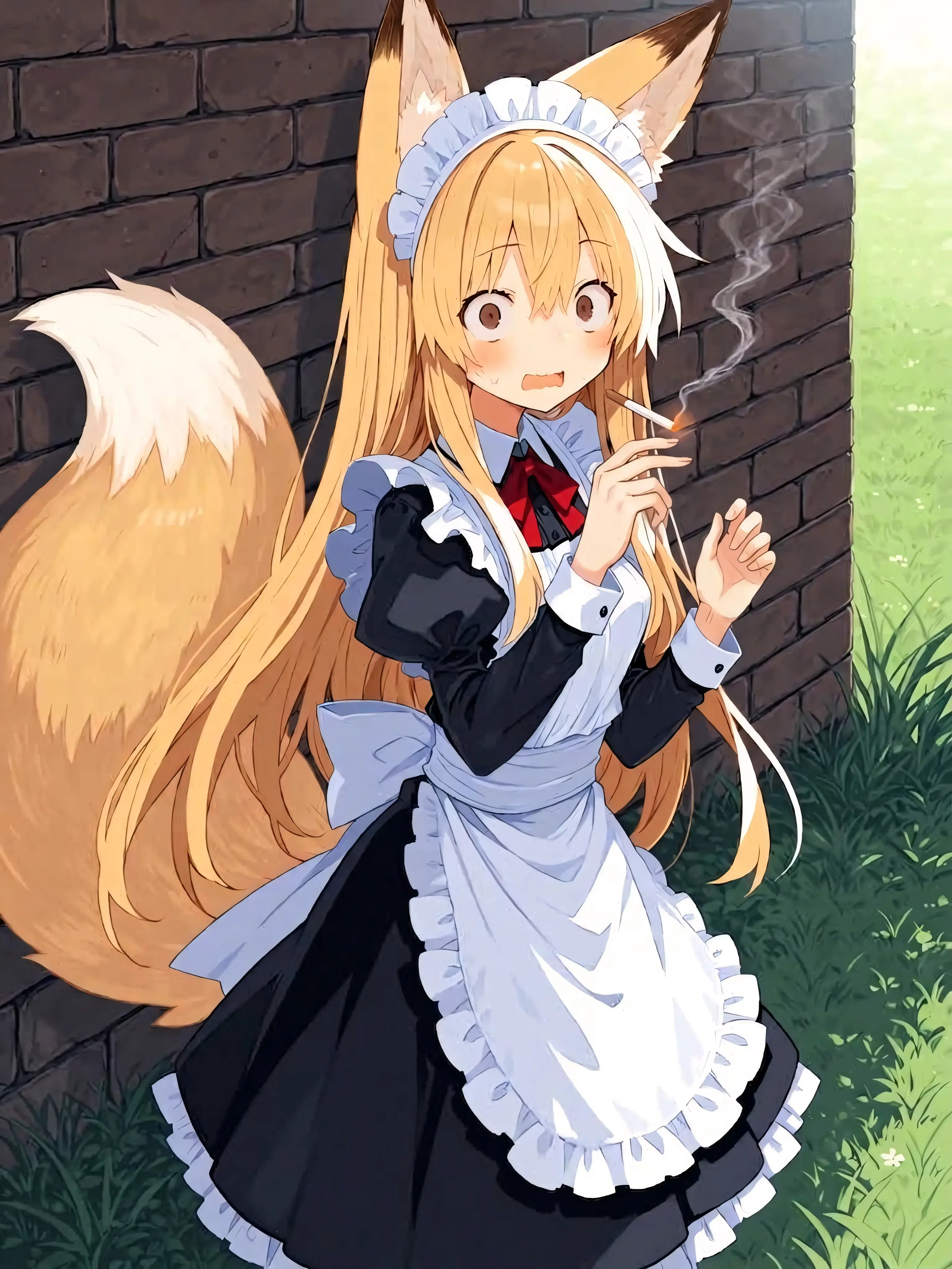 TAT_AI의 The Slacking Maid