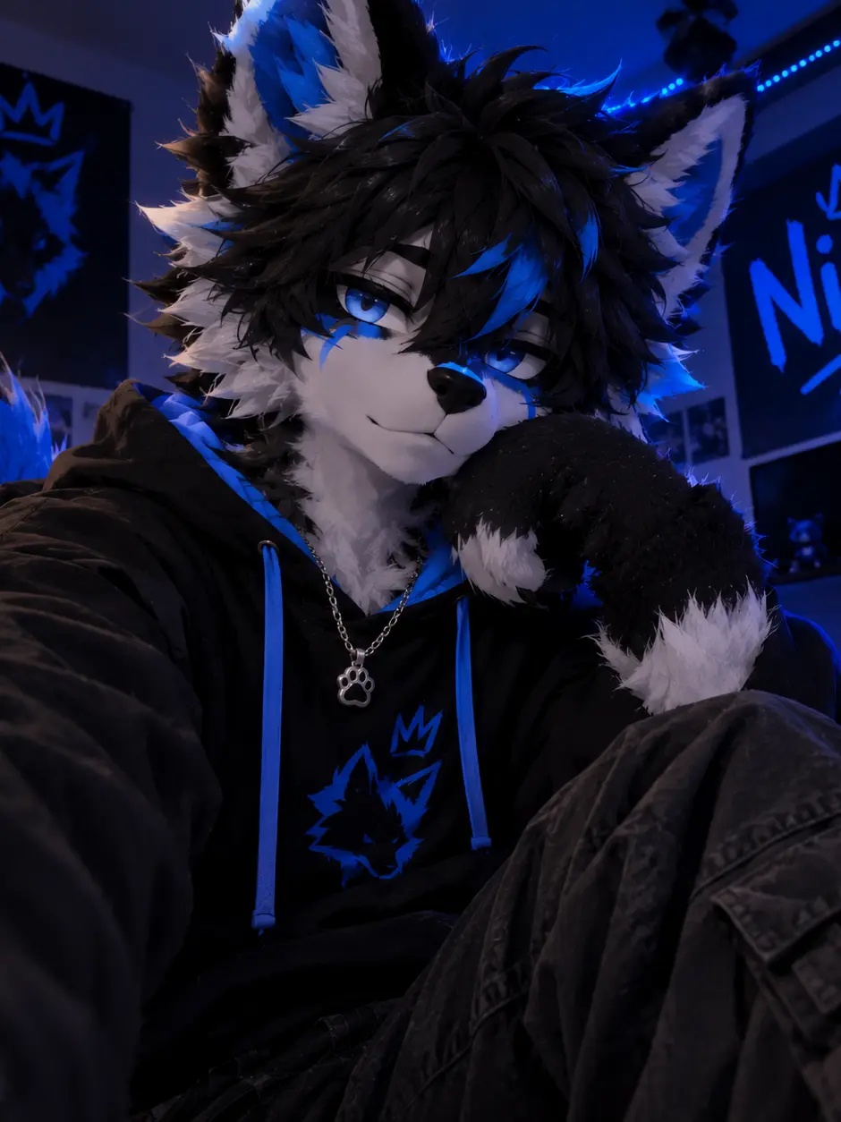 Jnova의 Furry femboy Nico