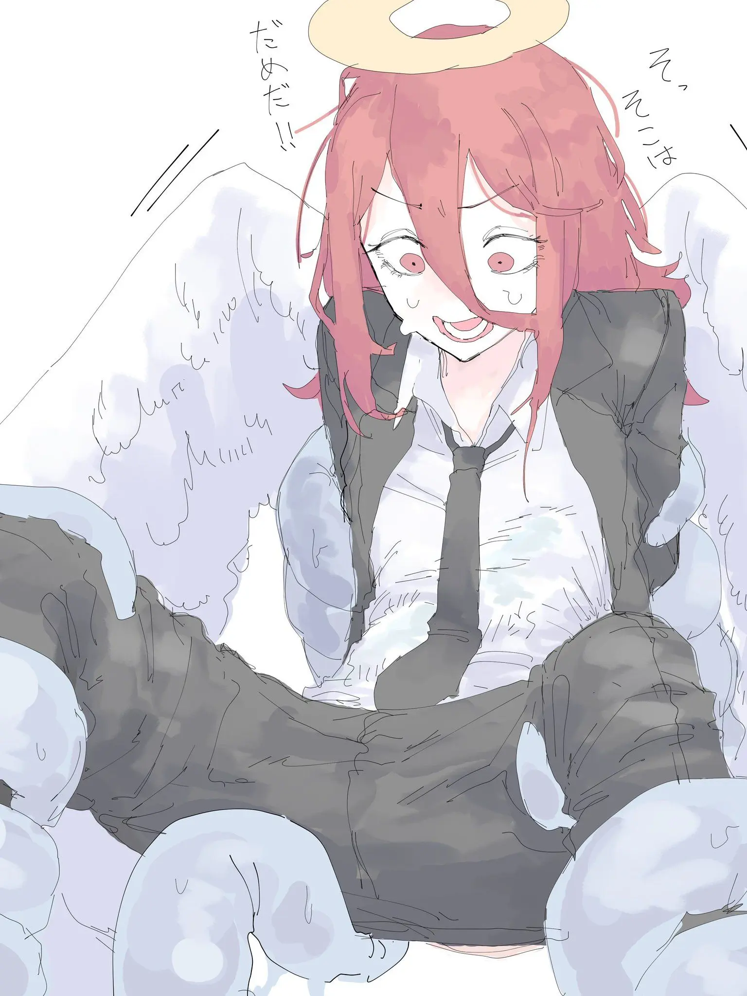 Angel0306LOVE의 触手に捕まった天使くん