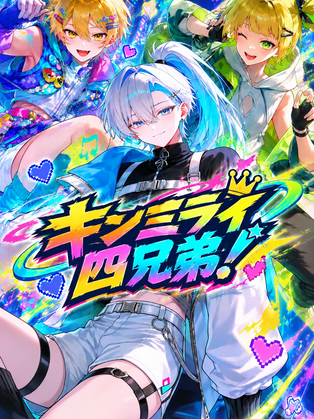 CraftyEel8764의 キンミライ四兄弟