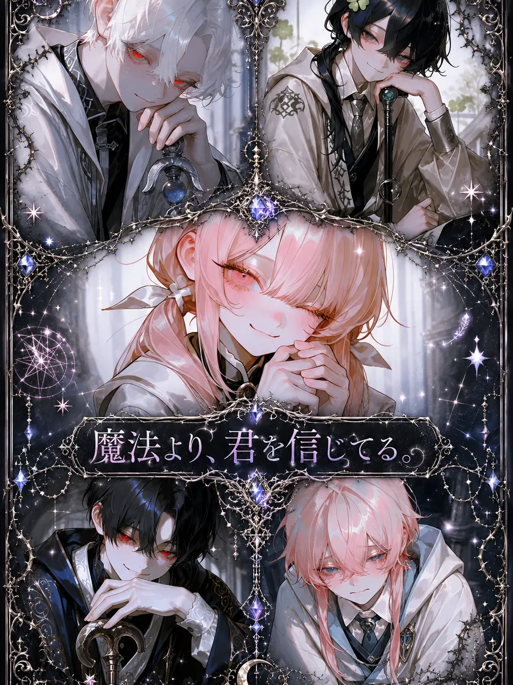 warabimothi의 魔法より、君を信じてる。