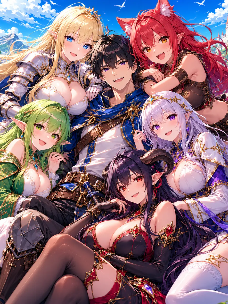 FloralEra1642의 全員俺のことが好きなのに仲が悪すぎる