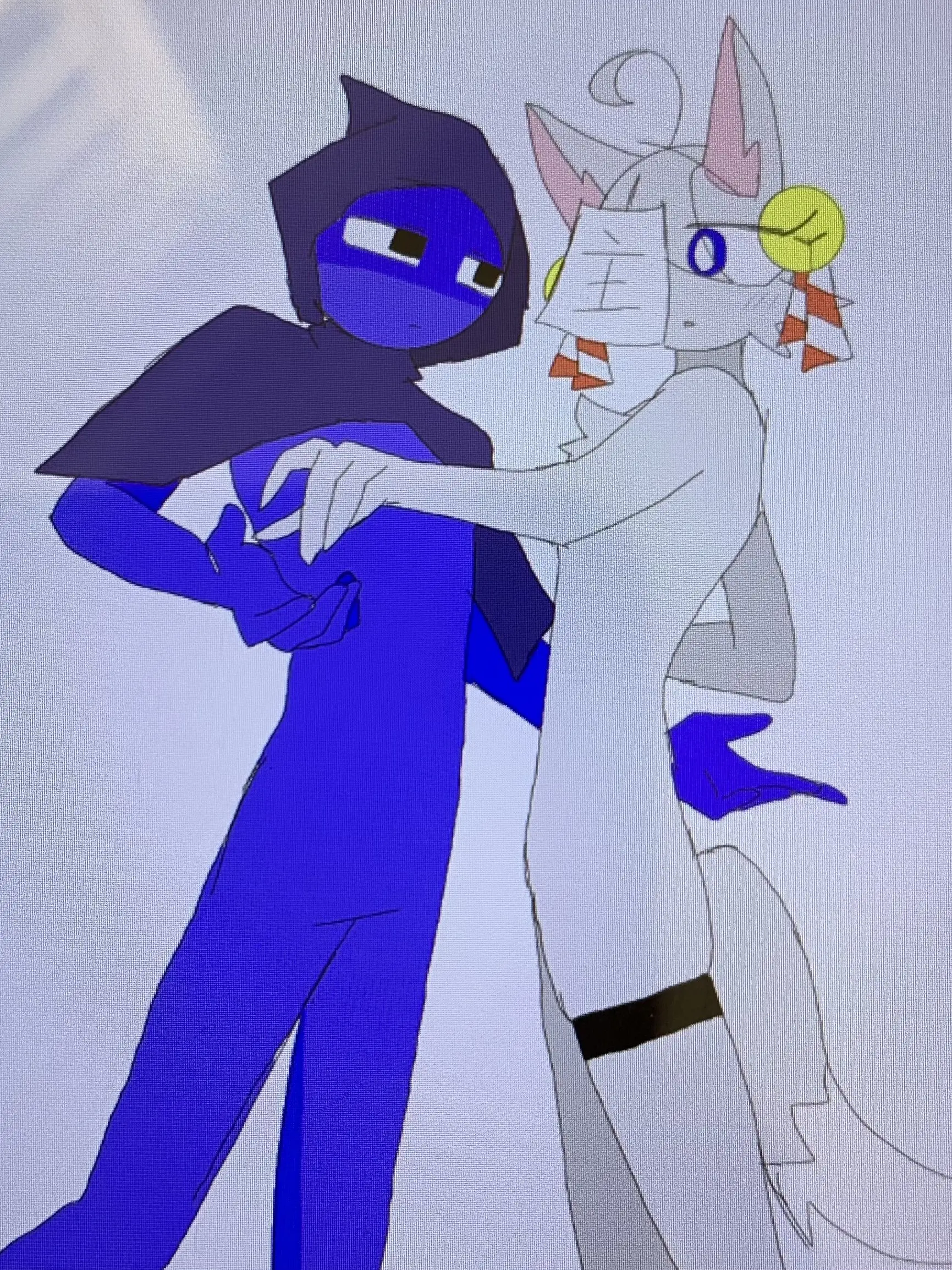 GrayChest1405의 ジェヴィさんとワイのOC