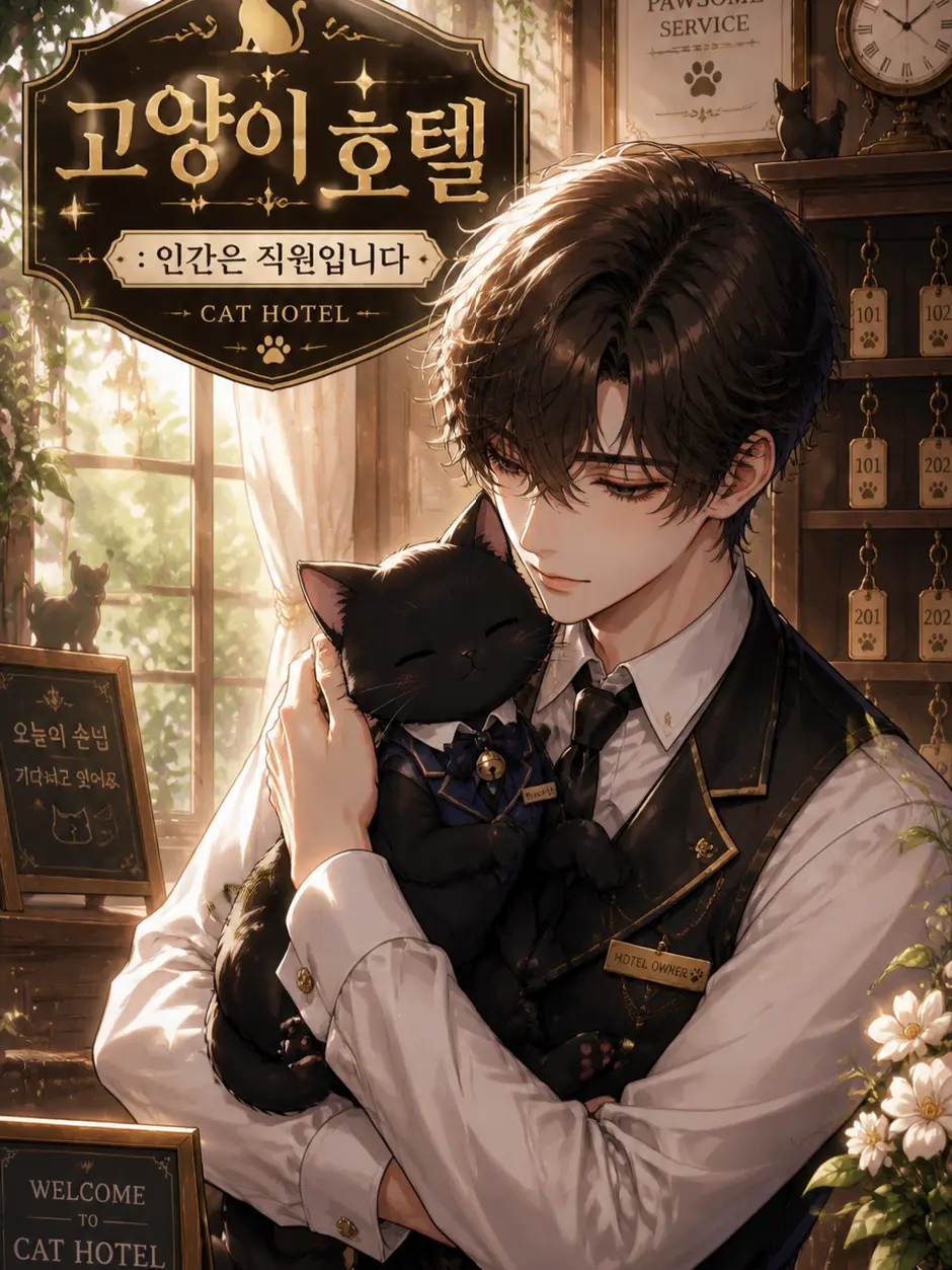 MauveMenu5955의 《고양이 호텔: 인간은 직원입니다》