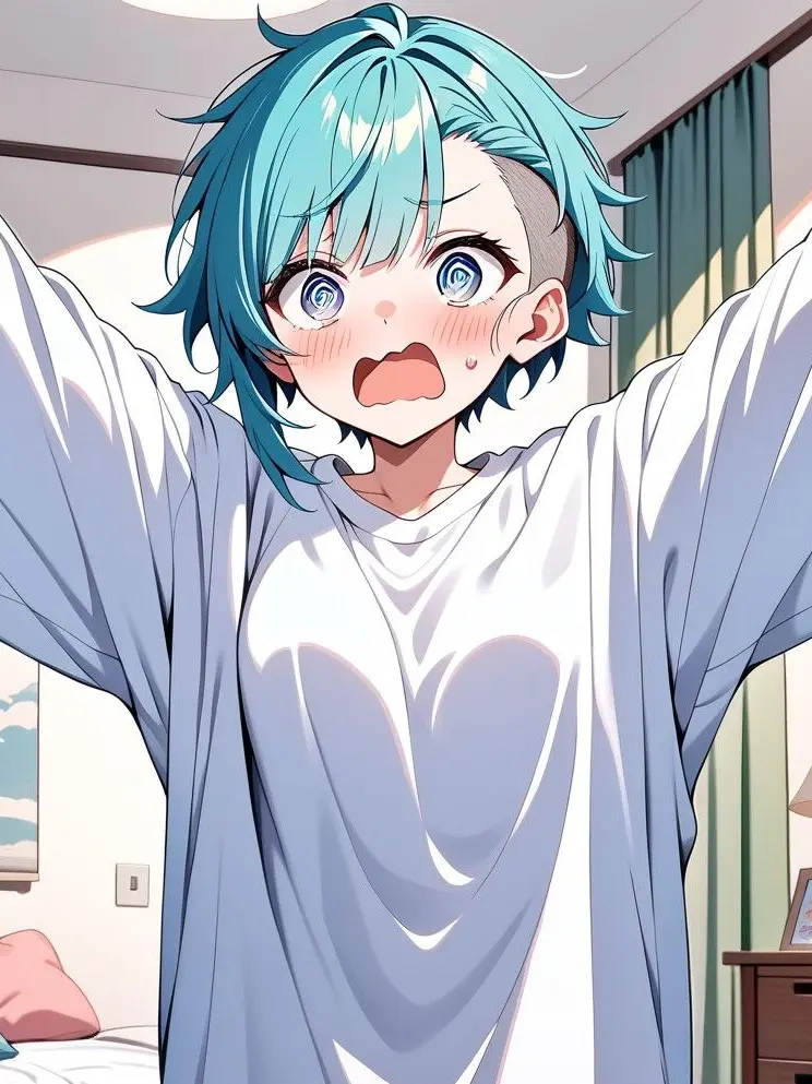 CuteCharm0750의 不完全な女体化