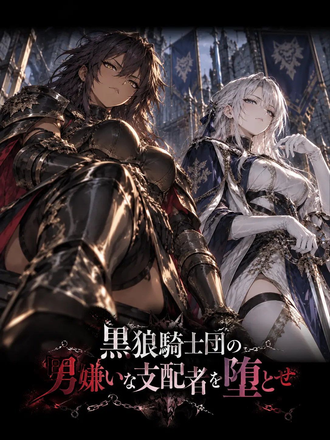 LazyHooks4178의 黒狼騎士団の男嫌いな支配者を堕とせ
