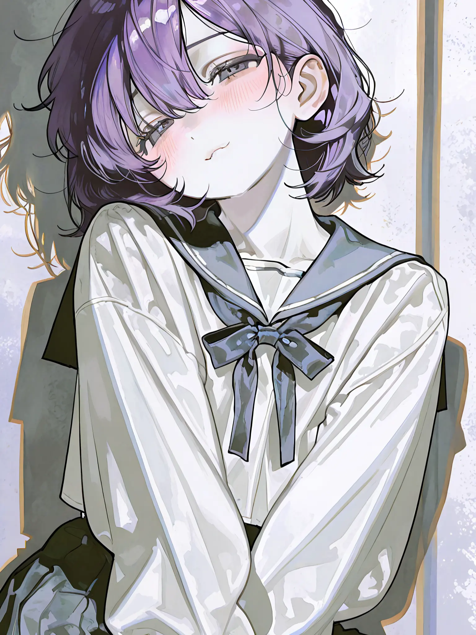 S2_xx의 오토코노코 짝남이 학교에서 여장했다