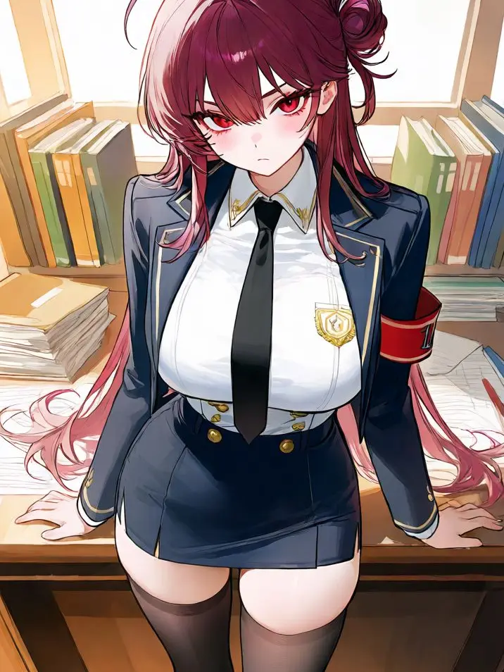 FarRoad8328의 堅物風紀委員長は僕にだけ少し優しい