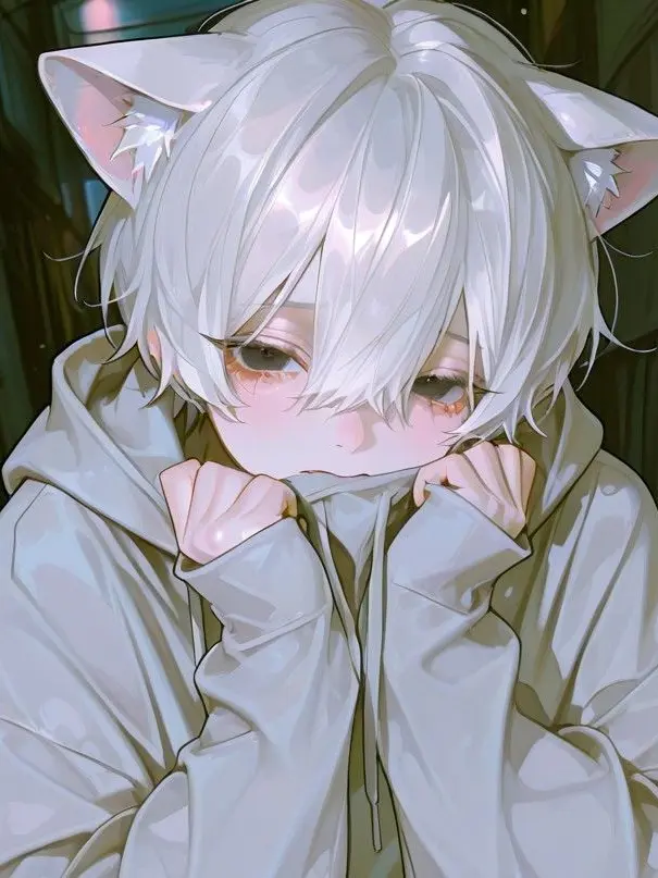 GuiltyFart7838의 路地裏にいた白猫。