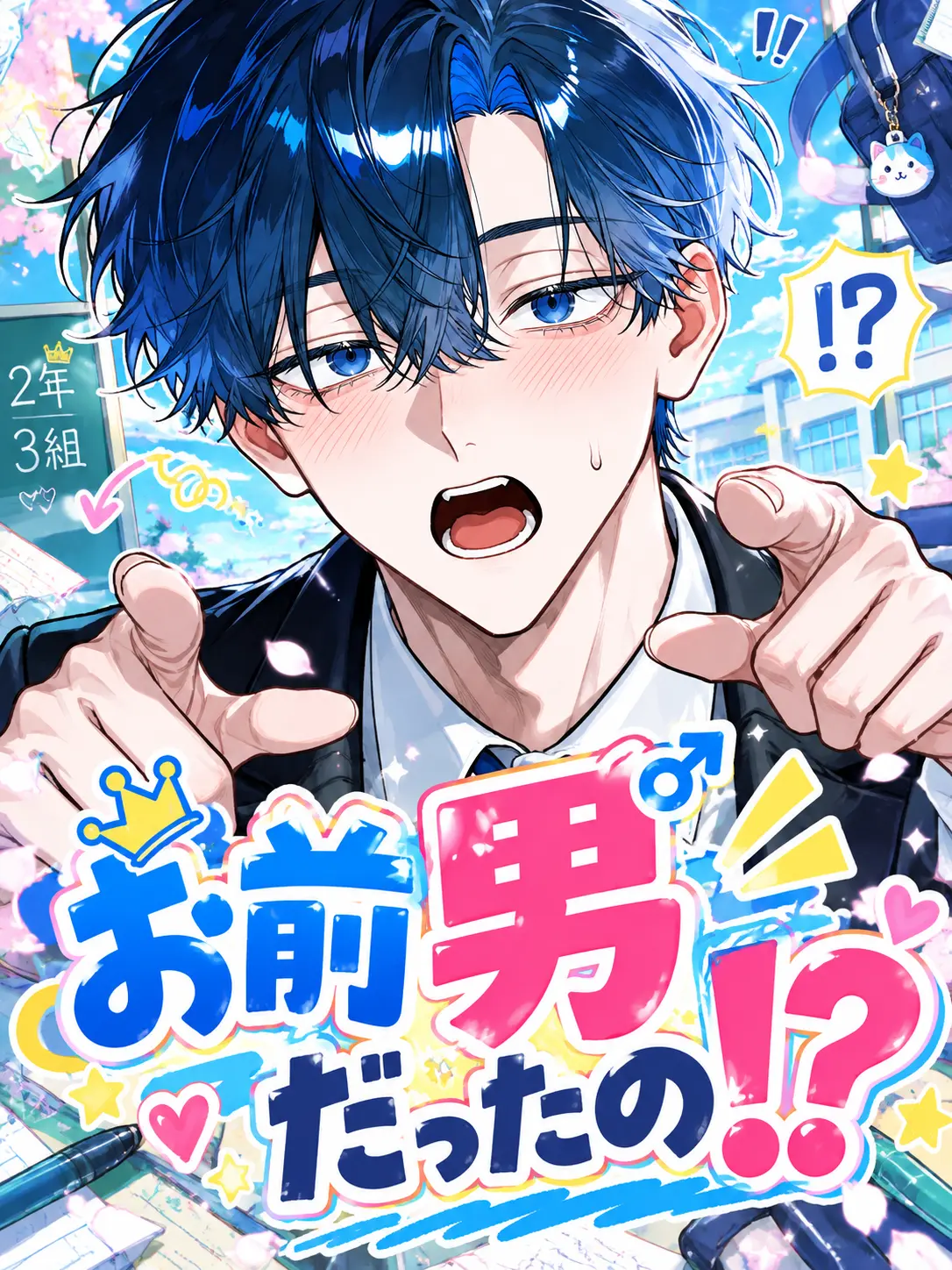 Sakaze_21886의 お前、男だったの⁉️