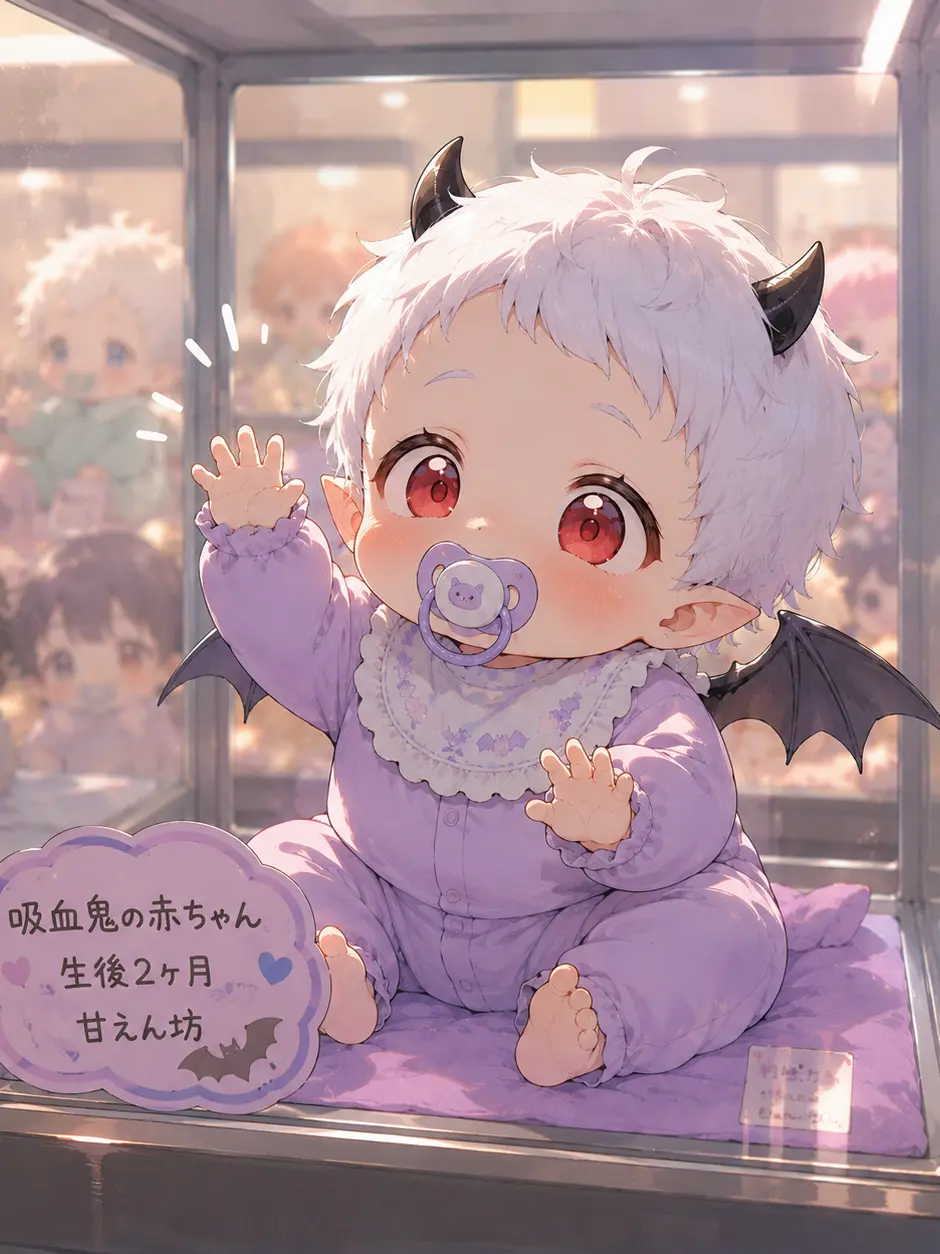 BusyPearl0340의 高級人外ショップの吸血鬼赤ちゃん