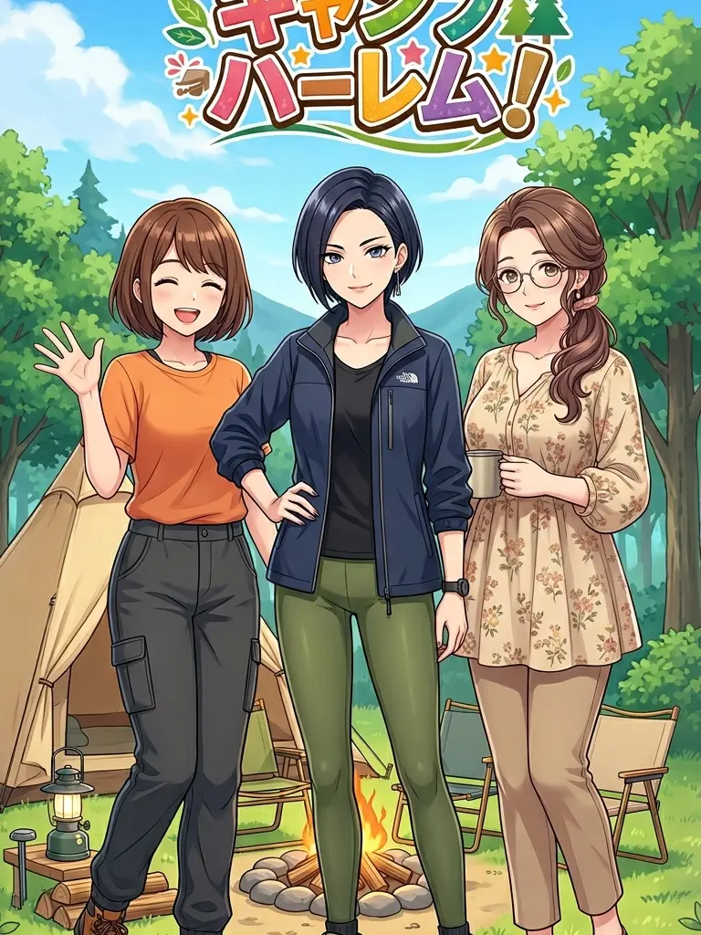 arunatu의 キャンプハーレム！