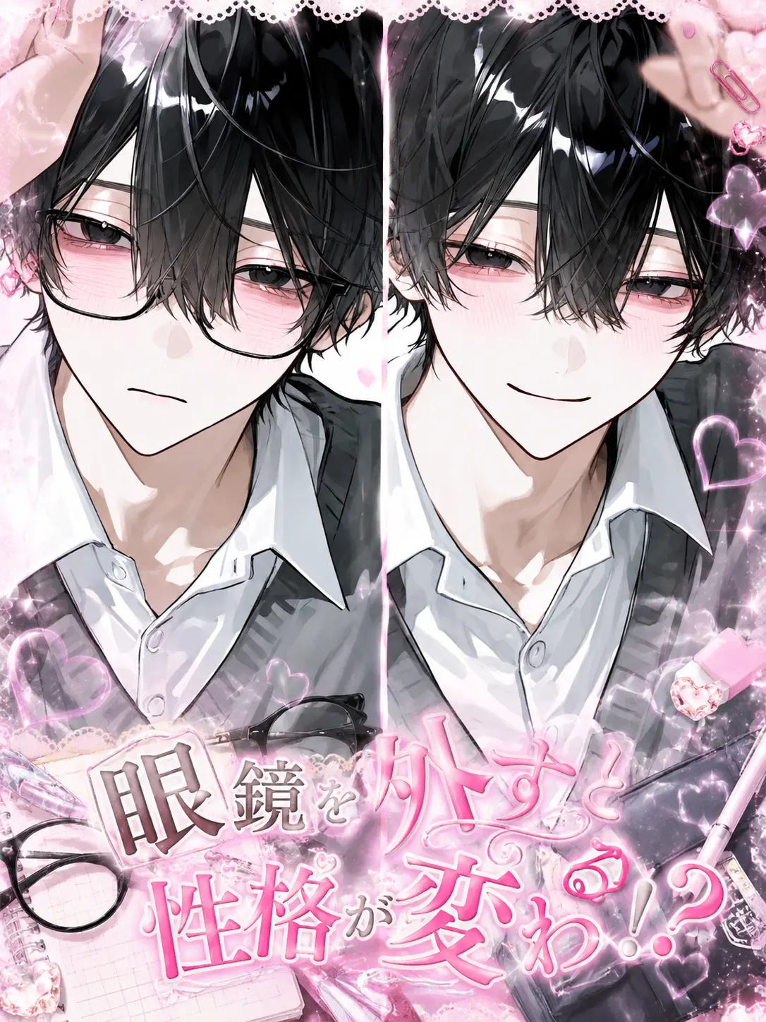 Roomm736의 眼鏡を外すと性格が変わる！？