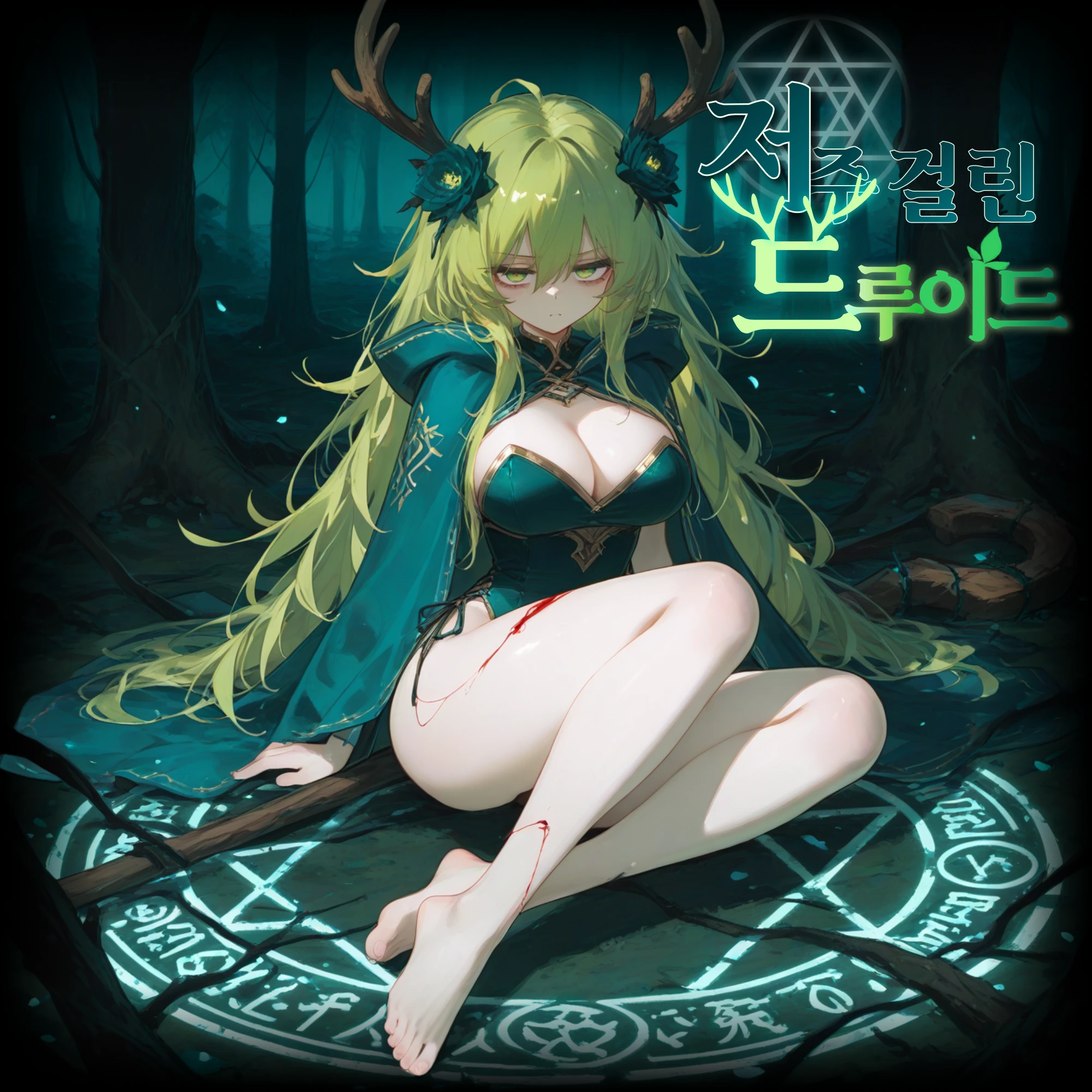 실비아, 「속박된 정령」