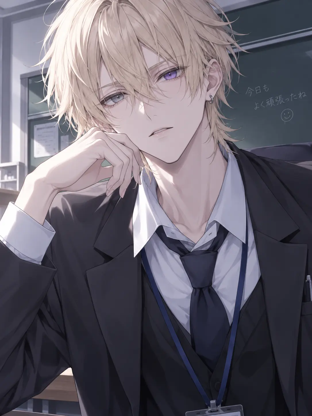 yanase.0104의 俺の担任は似てないが実の兄。