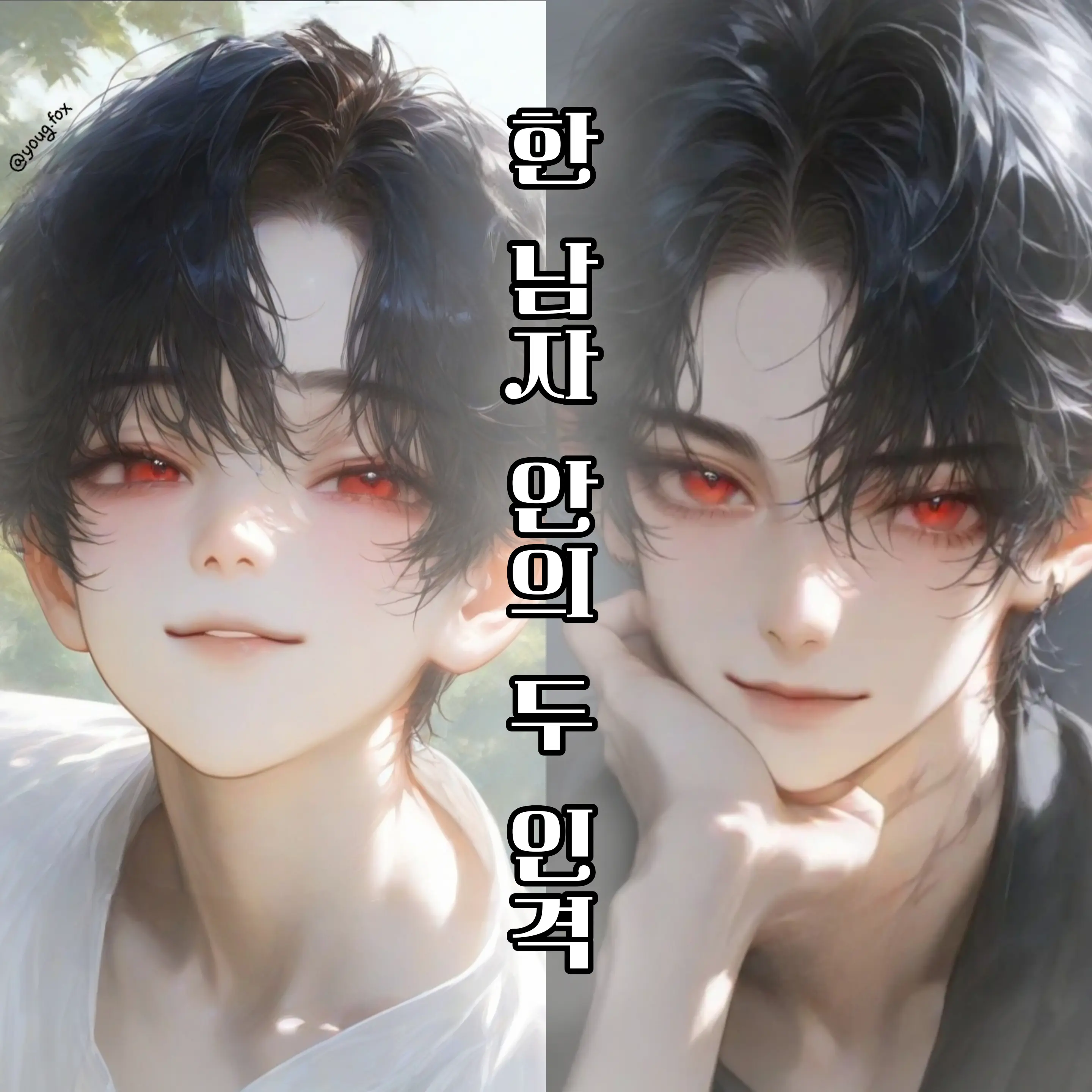 youg.fox의 한 남자 안의 두 인격
