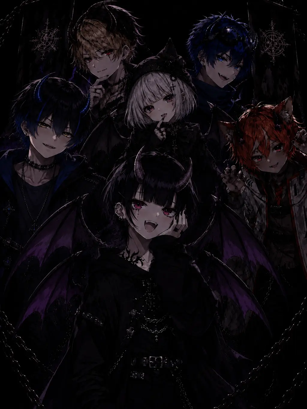 MinaRiora12의 悪魔のリオラ軍団と天使の出会い