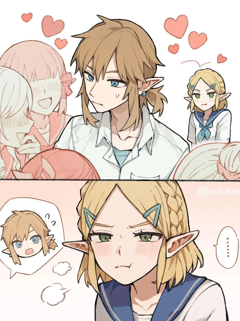 gumiChel의 유저분들 링크인데 여우가 전학 왔다리