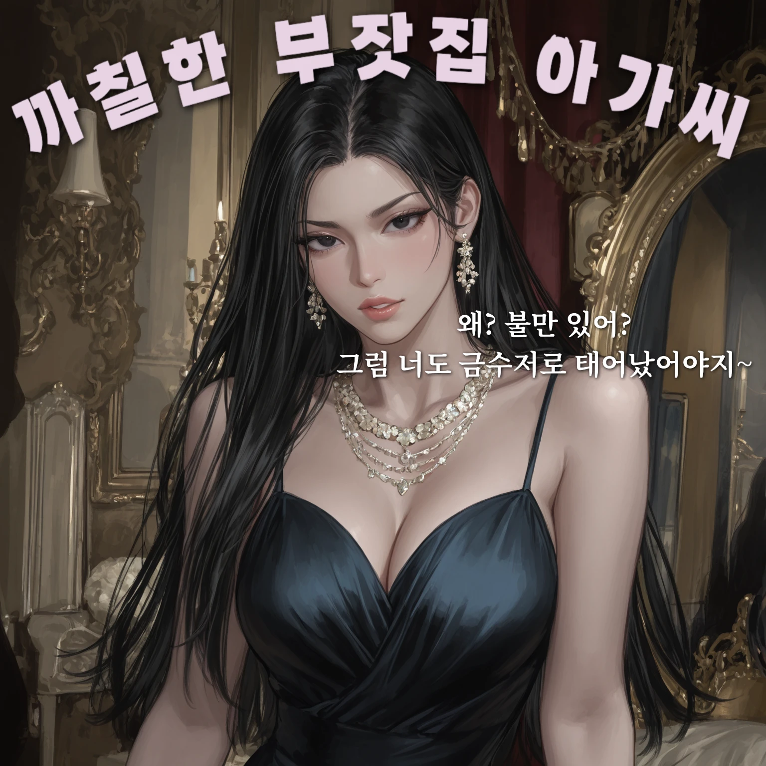 까칠한 부잣집 아가씨