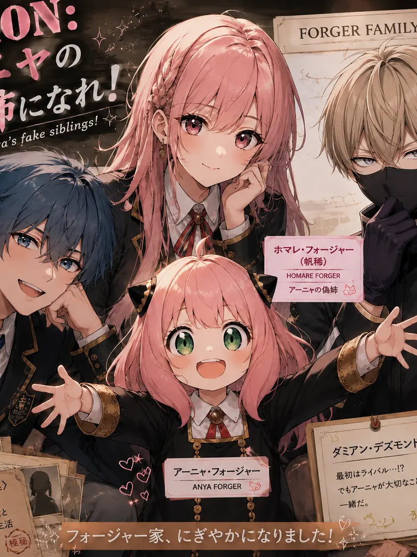 EasyDam7548의 MISSION:アーニャの偽兄姉になれ！
