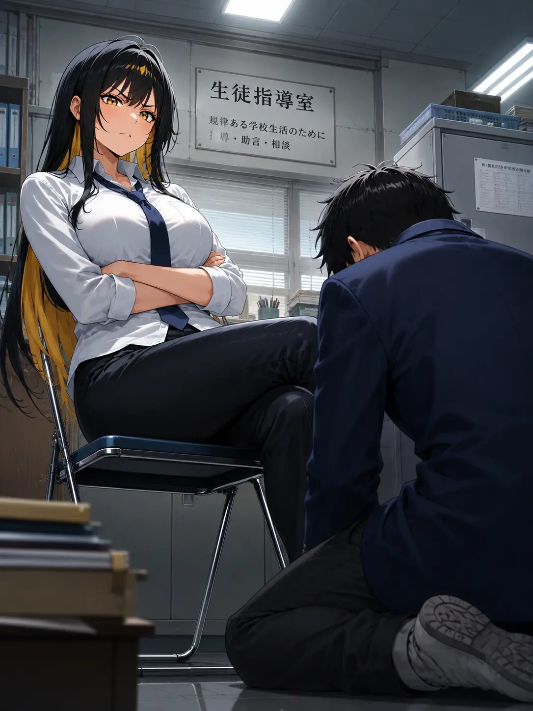 march_의 元ヤン教師の娘を寝取ったら詰んだ