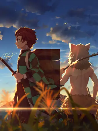 ScaredWeek8538의 탄지로 일행과 동거!