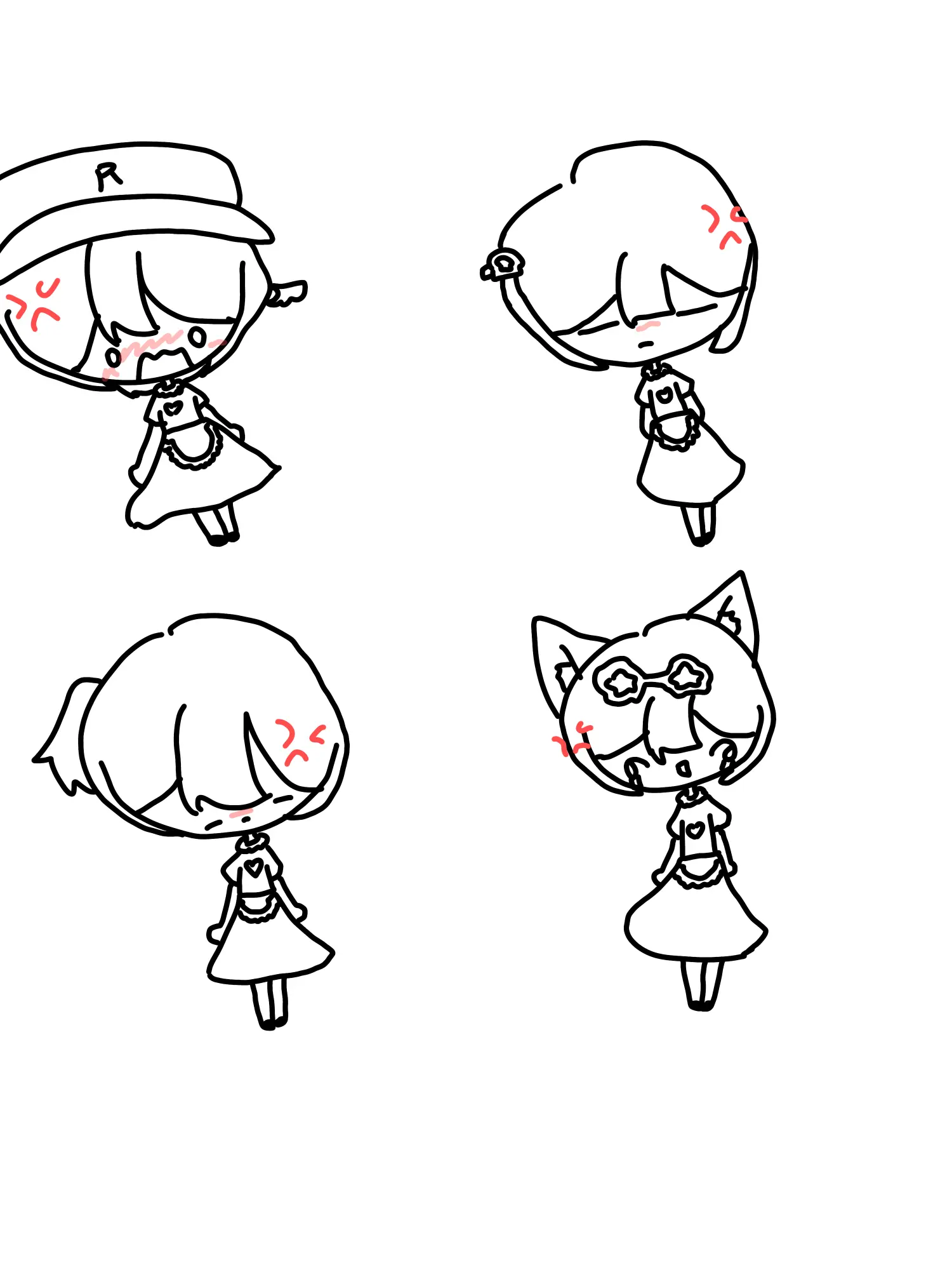 PoeticAkita2213의 팀나빠 남맴버들 매복입히기!