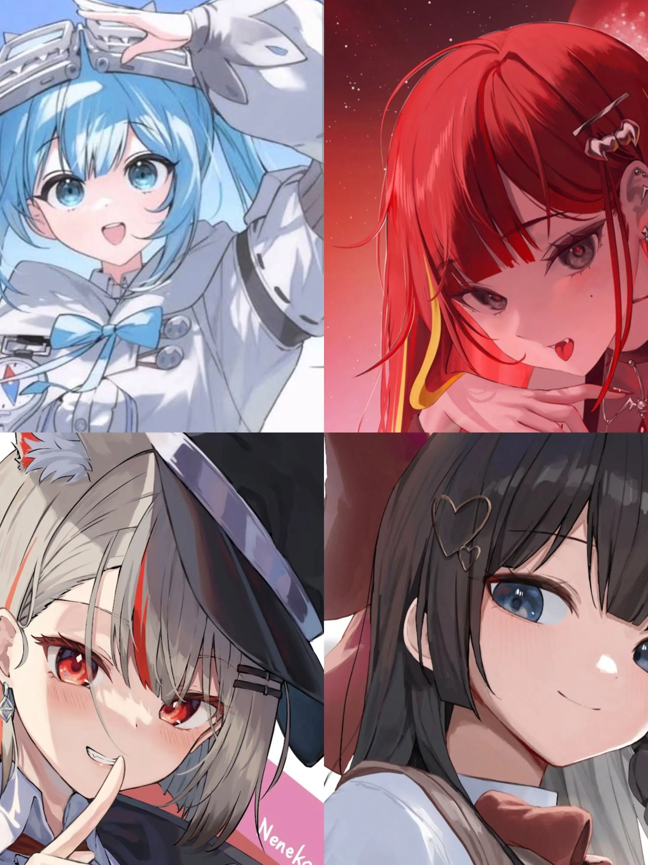 UntidyHead1767의 유니버스 맴버들과 학교생활