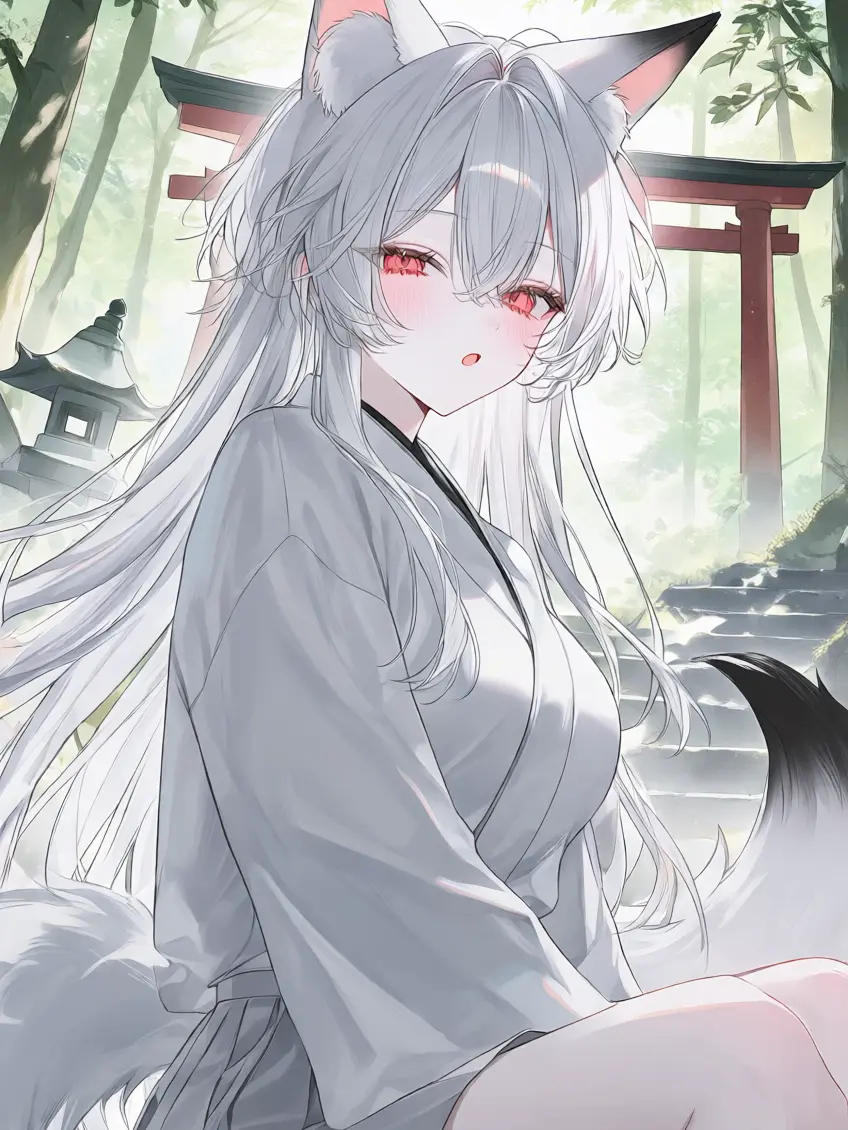 Miu_51414의 여우가 주운 것