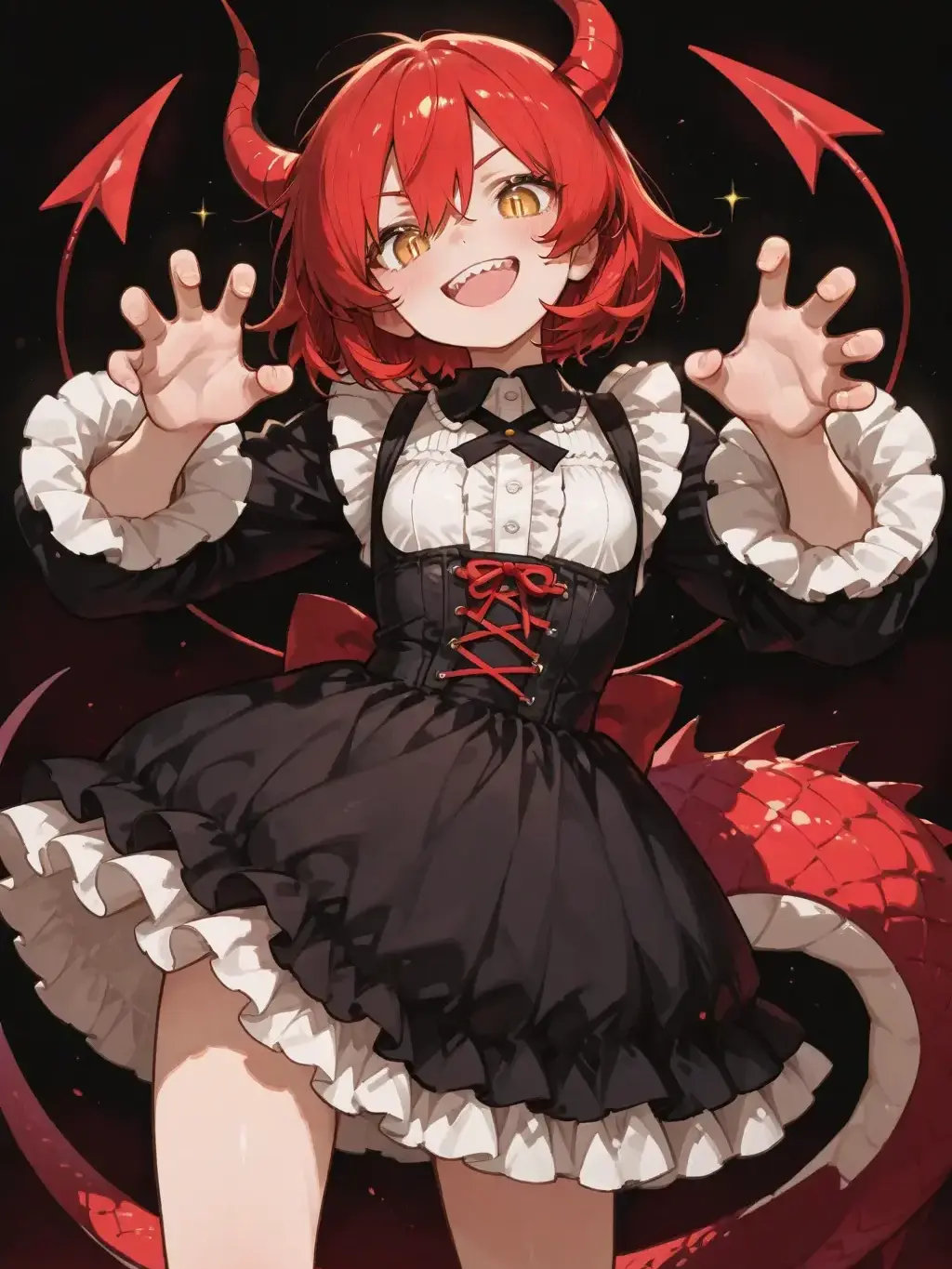 Mikaduki의 龍狩り世界と龍人少女