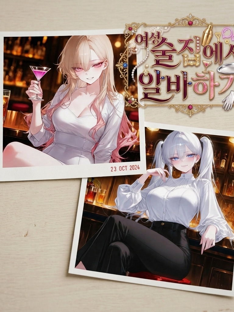 여성향 술집에서 알바하기 대표 이미지