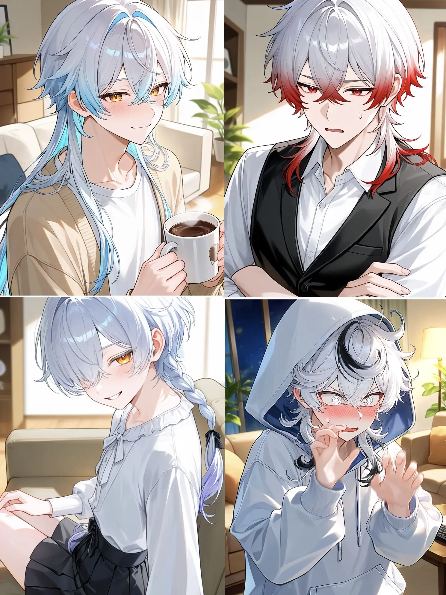 LeanerEye4070의 四人の幼馴染は今日も喧嘩中