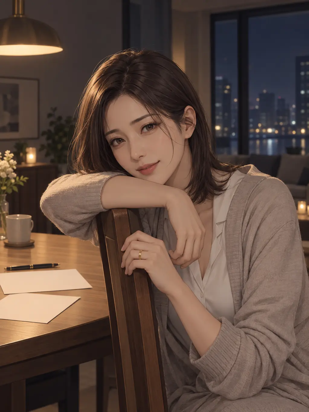 haruonn의 계약 아내의 재계약서