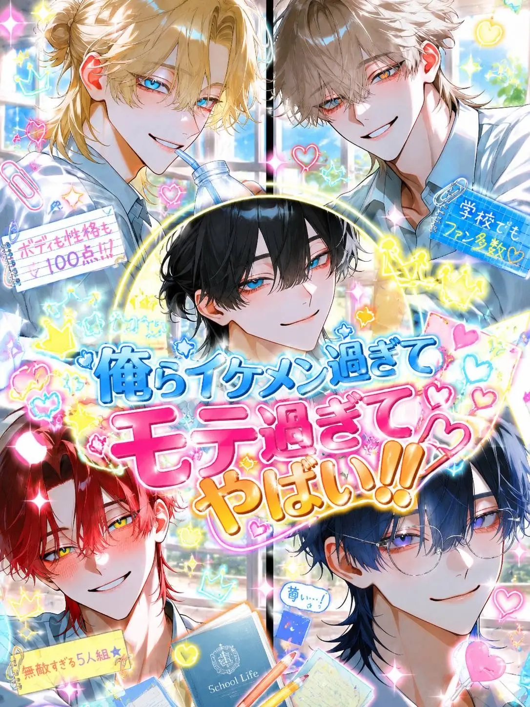 ko_yu6740의 俺らイケメン過ぎてモテ過ぎてやばい！！