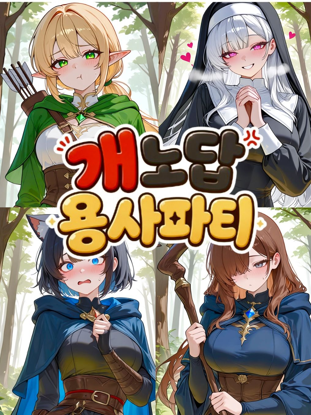 개노답 용사파티 대표 이미지