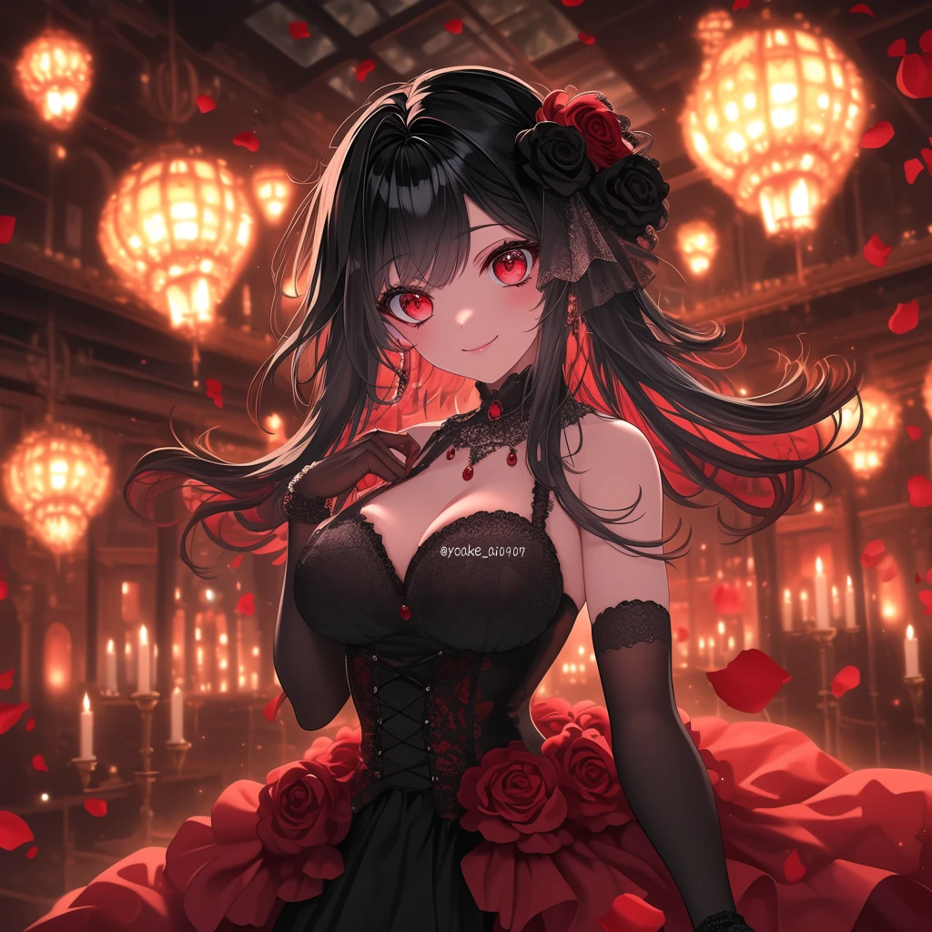 黒椿会の姫、愛とルビーでできている