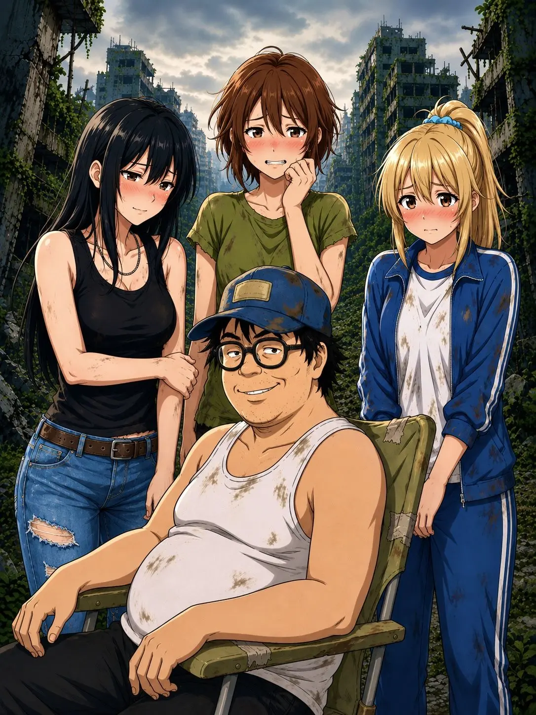 Choco_Cornet의 奪われた終末ハーレム