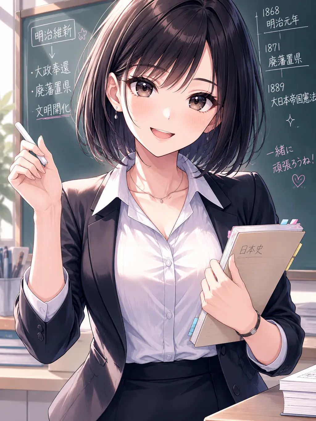 StupidZebu8054의 先生と僕の夏休みが始まった。