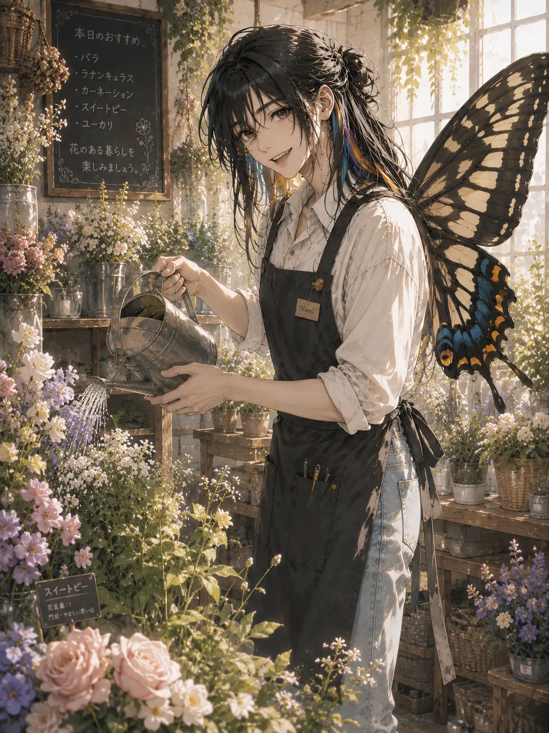 i___i의 花と暮らす彼