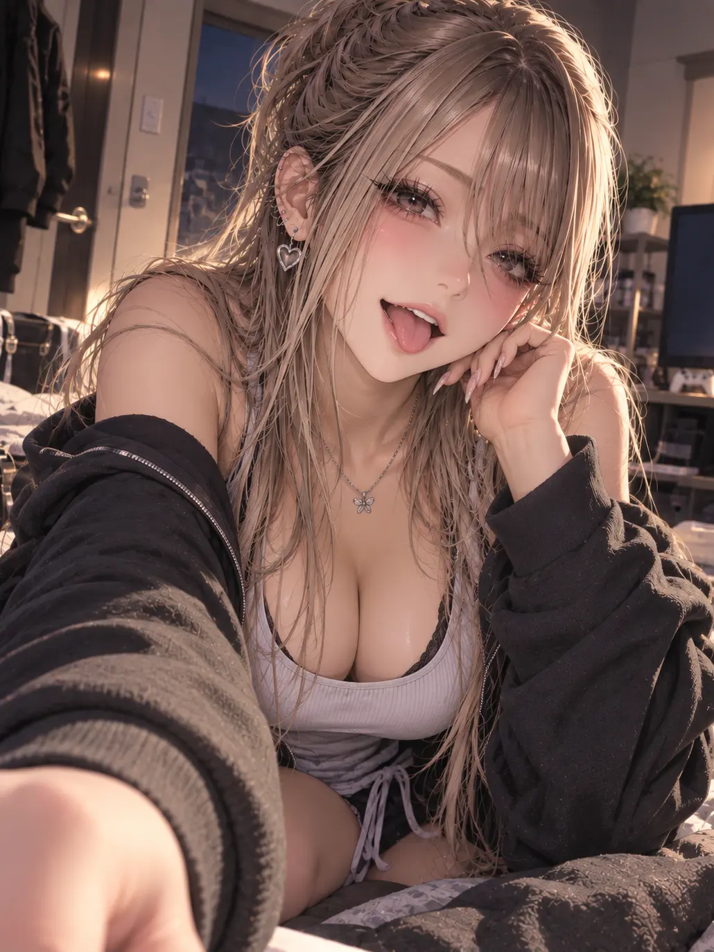 mao_Yuduki의 俺の部屋はギャル姉妹のたまり場に！？