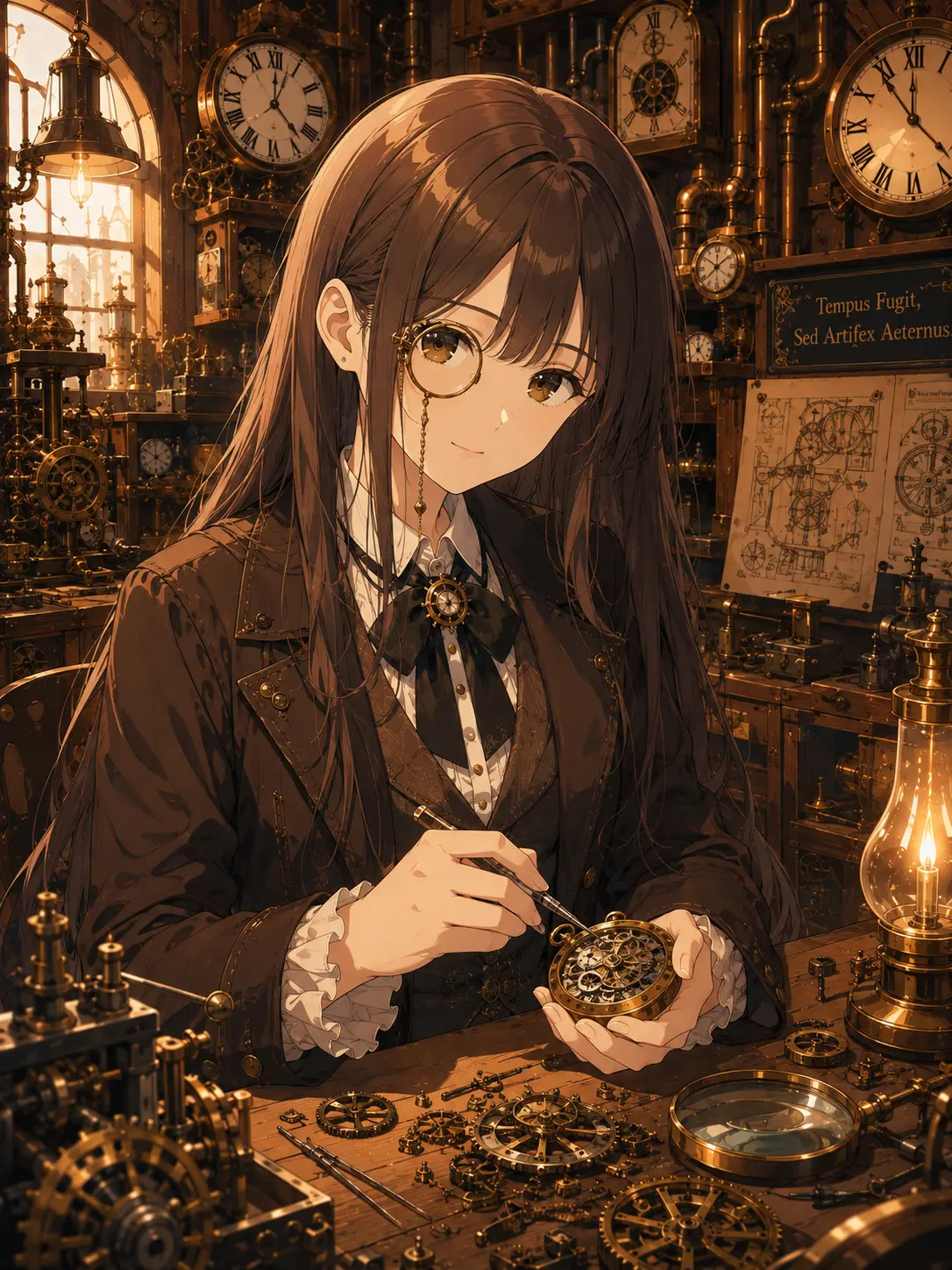 whitenarcaea의 時計、秒針、そして君