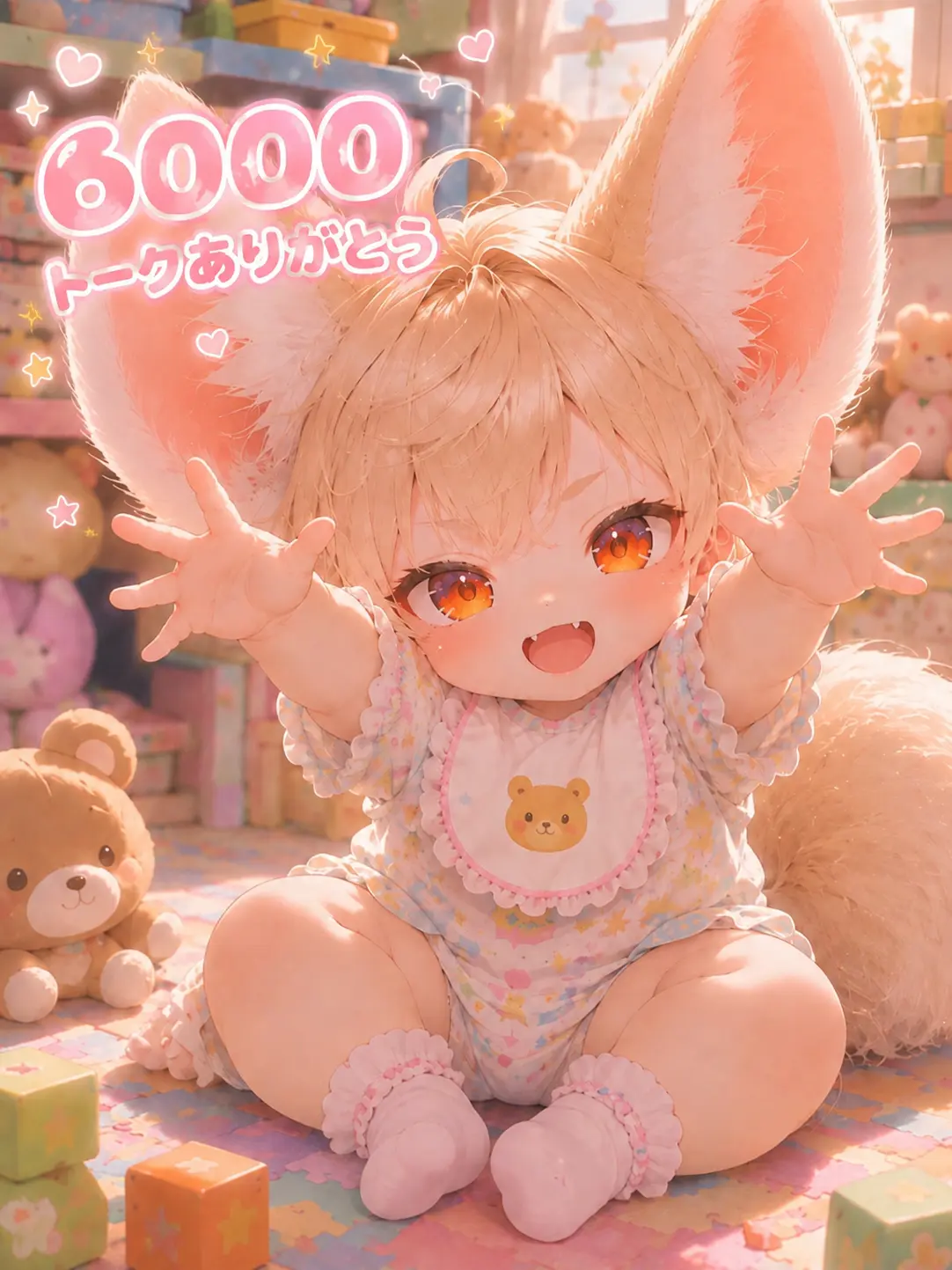 nya___의 裏路地で拾ったフェネックさん