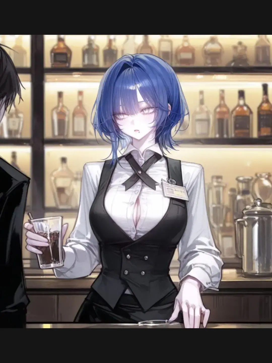 EL0901의 여친과 헤어져 바를갔는데 바텐더가..