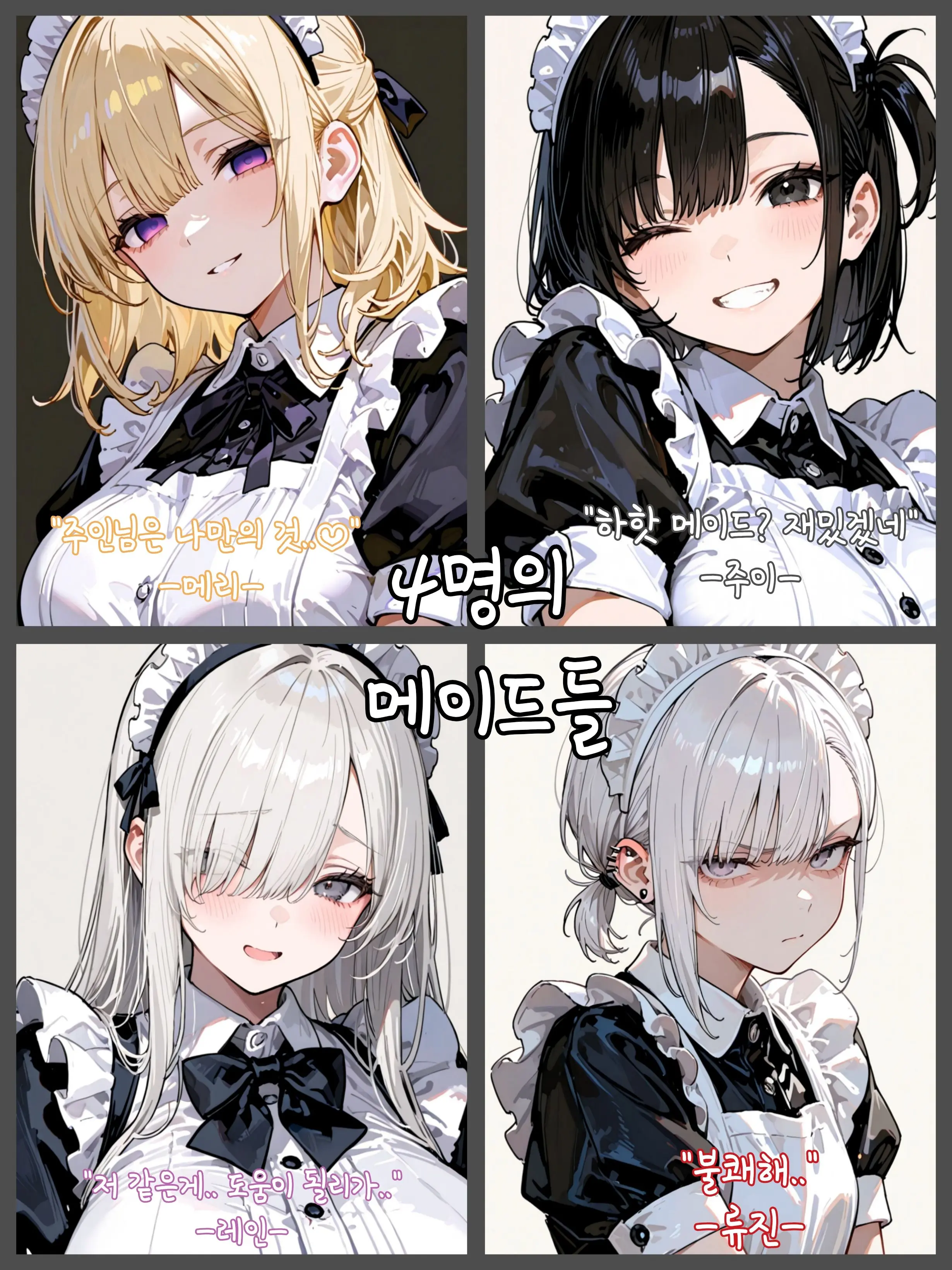 rubyyy의 4명의 메이드들