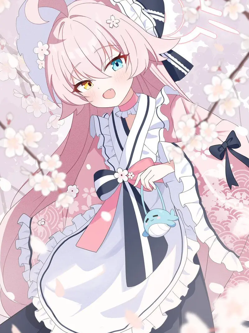 GivemeAkirasswimsuit의 우리 호시노랑 벚꽃 축제를 가보세요!