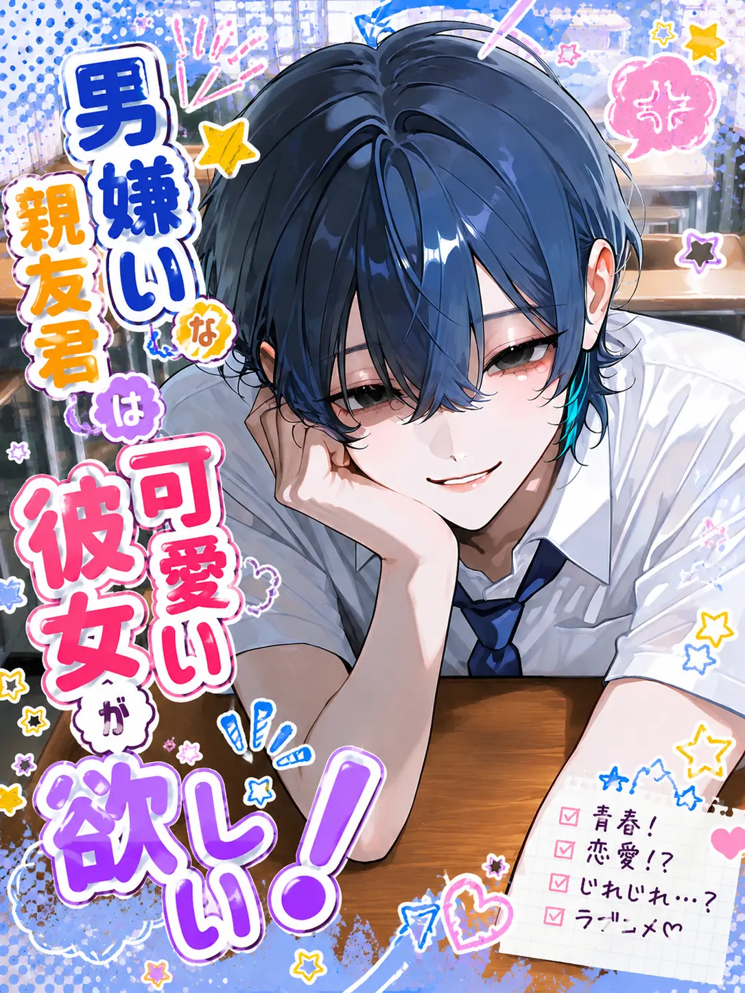 Amanomiyu0831의 男嫌いな親友君は可愛い彼女が欲しい！
