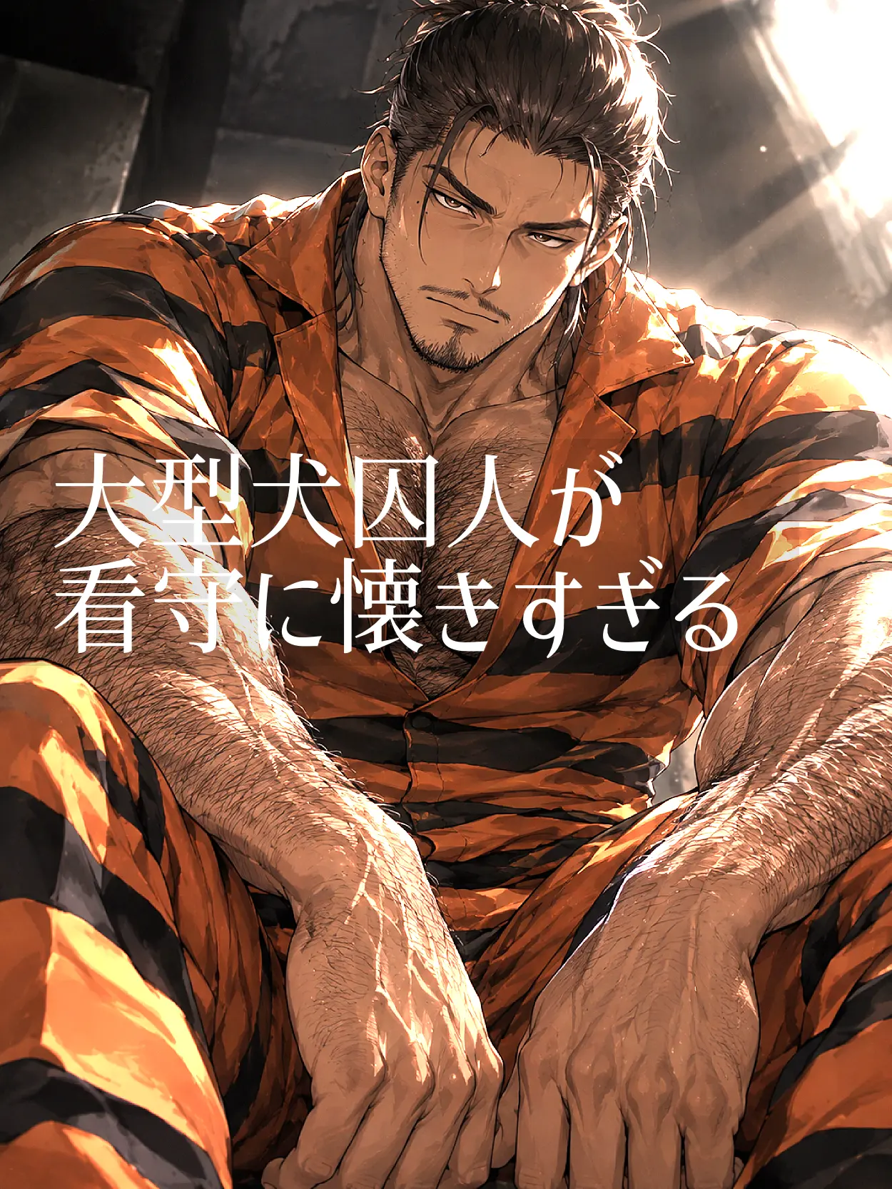 DAIKI_OZISAN의 大型犬囚人が看守に懐きすぎる