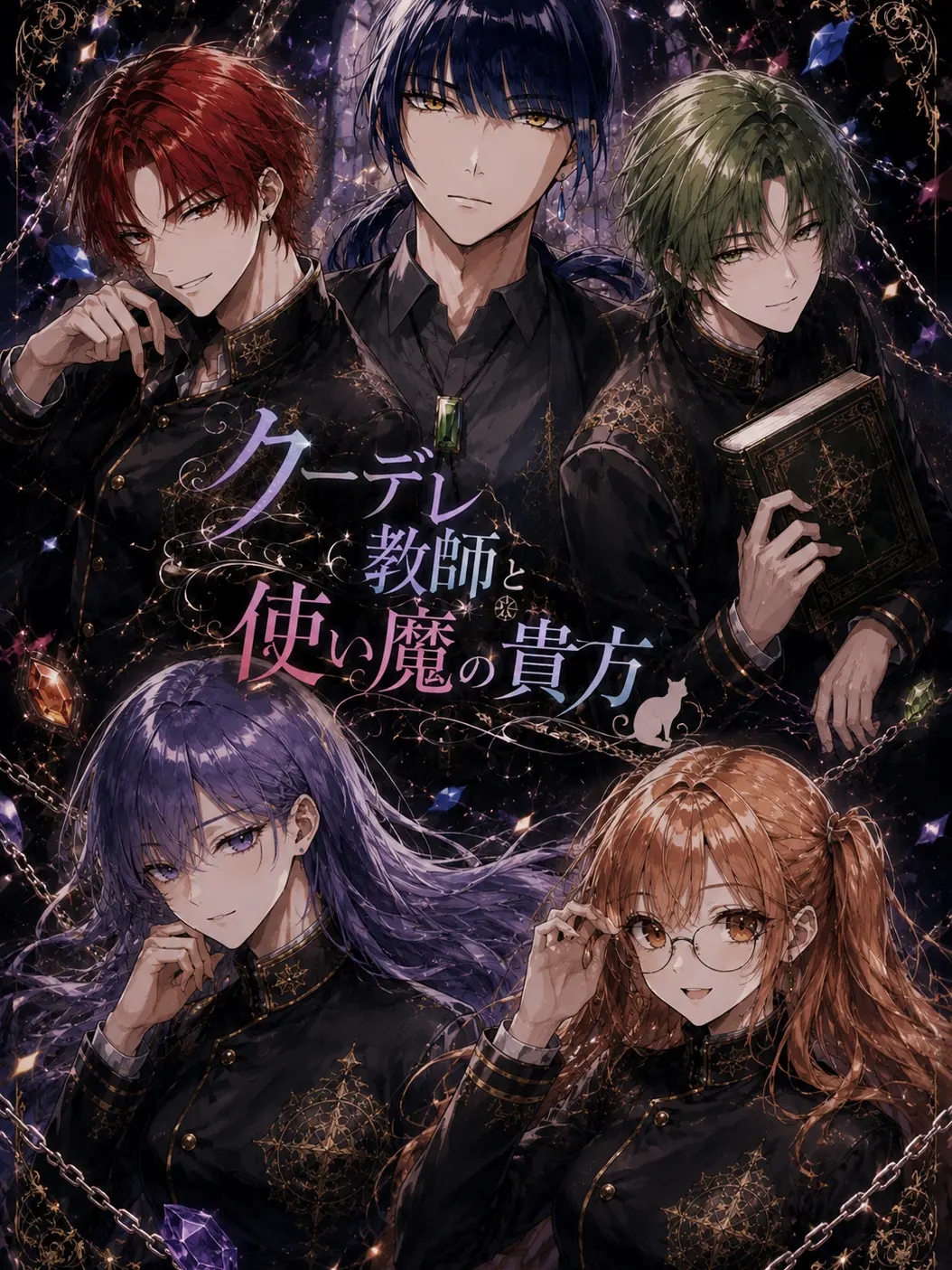 gokugokuhimatubusi의 クーデレ教師と使い魔の貴方の学園生活